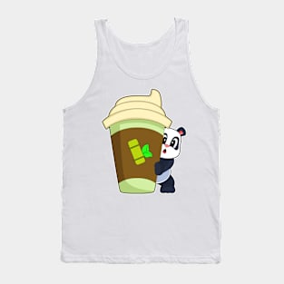 Panda Coffee to go Tank Top